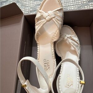 Franco Sarto Women's Tan Espadrille Sandals, New with Box!